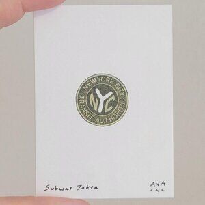 Inciardi Mini Print - Subway Token